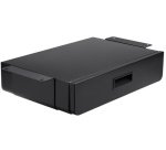Tiroir de bureau sous table, noir