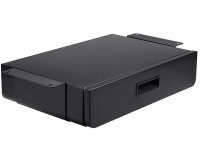 Tiroir de bureau sous table, noir