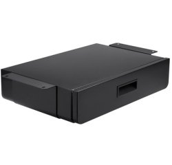 Tiroir de bureau sous table, noir