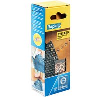 Rapid Oeillet, diamètre: 4 mm, dans un carton, assorti