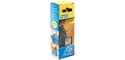 Rapid Oeillet, diamètre: 4 mm, dans un carton, assorti