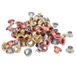 Rapid Oeillet, diamètre: 4 mm, dans un carton, assorti