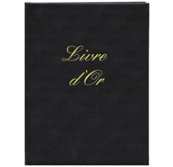 Boek "Livre d'Or", 210 x 160 mm