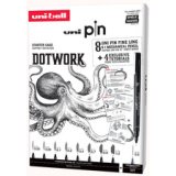 Coffret d'initiation uni pin DOTWORK, 9 pièces