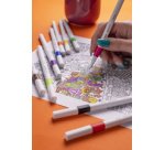 Feutre EMOTT, étui carton de 16 pièces