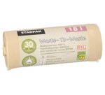 Sac poubelle 'Waste-to-Waste', 18 litres, marron