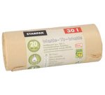 Sac poubelle 'Waste-to-Waste', 18 litres, marron