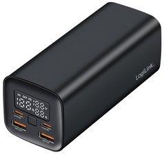 Powerbank avec écran, 20.000 mAh, noir