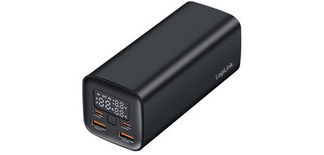 Powerbank avec écran, 20.000 mAh, noir