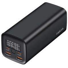 Powerbank avec écran, 20.000 mAh, noir