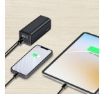 Powerbank avec écran, 20.000 mAh, noir