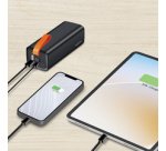 Powerbank avec écran, 50.000 mAh, noir