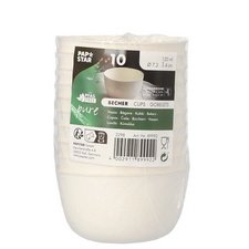 Bol en canne à sucre 'pure', rond, 120 ml, set de 10