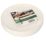 Assiette en canne à sucre 'pure', rond, set de 10