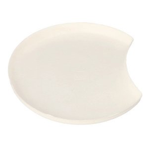 Assiette en canne à sucre 'pure', demi-lune, 12