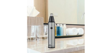 Tondeuse nez et oreilles, gris/noir