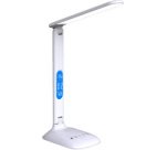 Lampe de table à LED FOLEY, socle, blanc