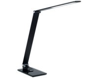 Lampe de table à LED OLGA, socle, noir