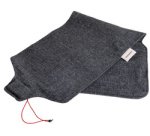 Couverture chauffante à infrarouge, gris foncé