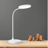 Lampe de table à LED BOB, socle, blanc