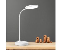 Lampe de table à LED BOB, socle, blanc