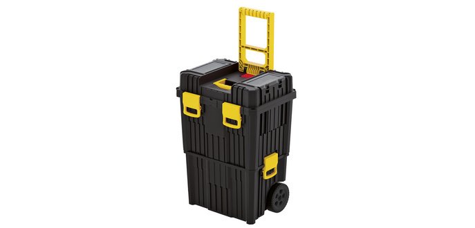 Koffer voor gereedschap McPlus Mobile >P< 26, zwart/geel