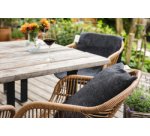 Coussin chauffant à infrarouge, gris foncé