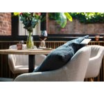 Coussin chauffant à infrarouge, gris foncé