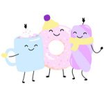 Stylo roller FRIXION BALL 07 Fancy Winter, bleu clair