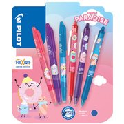 Stylo roller FRIXION BALL 07 Fancy Winter,blister de 6
