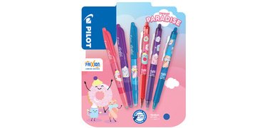 Stylo roller FRIXION BALL 07 Fancy Winter,blister de 6