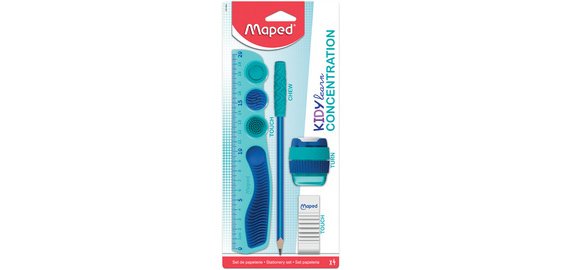 Kit KIDY learn CONCENTRATION, 4 pièces, carte blister