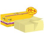 Bloc-note super sticky z-notes, 76 x 76 mm, 20+4