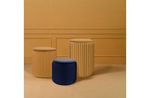 Tabouret pliable Flexistool, (H)420 mm, marron