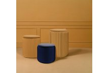 Tabouret pliable Flexistool, hauteur: 420 mm, noir