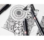 ROYAL TALENS Feutre Pigment Fineliner Fine, set de 3, noir