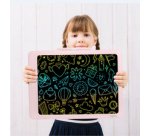 Ardoise LCD pour enfants, 14 pouces, rose