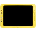 Ardoise LCD pour enfants, 19 pouces, jaune