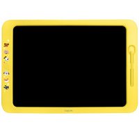 Ardoise LCD pour enfants, 19 pouces, jaune