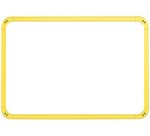 Ardoise LCD pour enfants, 19 pouces, jaune