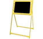 Ardoise LCD pour enfants, 19 pouces, jaune