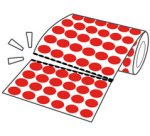 Gommettes 'Géométrique', en rouleau, assorti