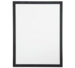 Cadre magnétique, A4, pack de 5, noir