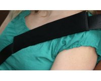 Protection pour ceinture de sécurité Alcantara, set de 2