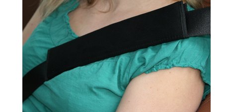 Protection pour ceinture de sécurité Alcantara, set de 2