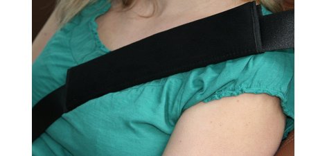 Protection pour ceinture de sécurité Alcantara, set de 2