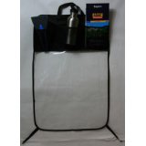 Protection de dossier de siège de voiture, transparent