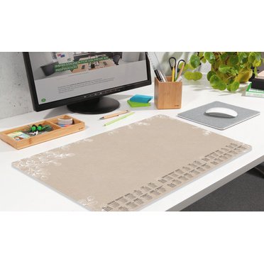 Sous-main bloc papier 'Natural Eucalyptus', 595x410 mm