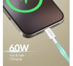 Câble USB 2.0, USB-A - USB-C, 1,0 m