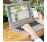 Câble USB 2.0, USB-C - USB-C, 0,5 m